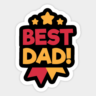 Best Dad Papa Gifts Sticker